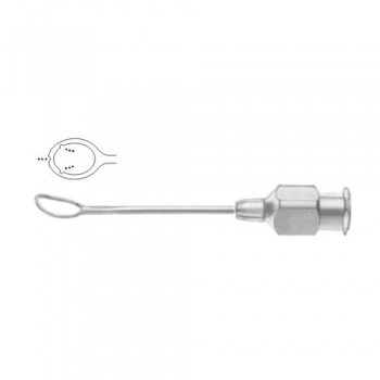 Gills Aspirating Cannula Stainless Steel, Gauge - Tip Size 25 - 7 mm